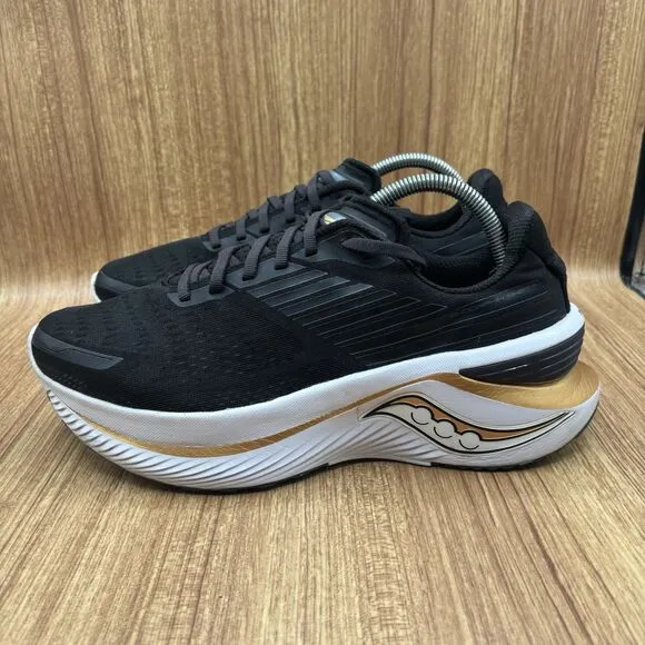 Saucony Endorphin Shift 3 Men's Size 9 Black Gold Running Sneakers Shoes