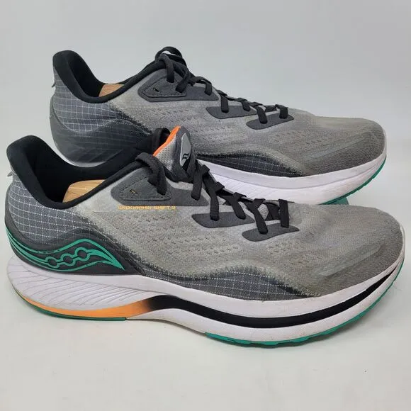 Saucony Mens Endorphin Shift 2 S20689-20 Alloy Jade Running Shoes Sneakers Sz 12
