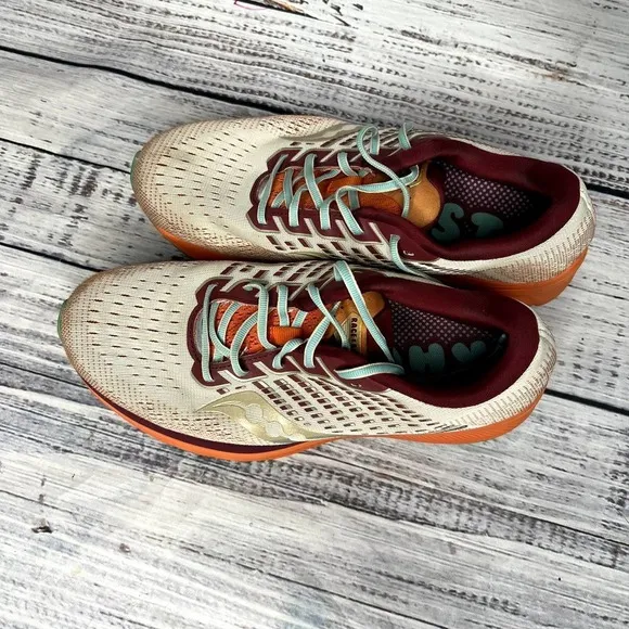 Saucony Ride 13 Women's Race Baste Shoes Sneakers Sz 9