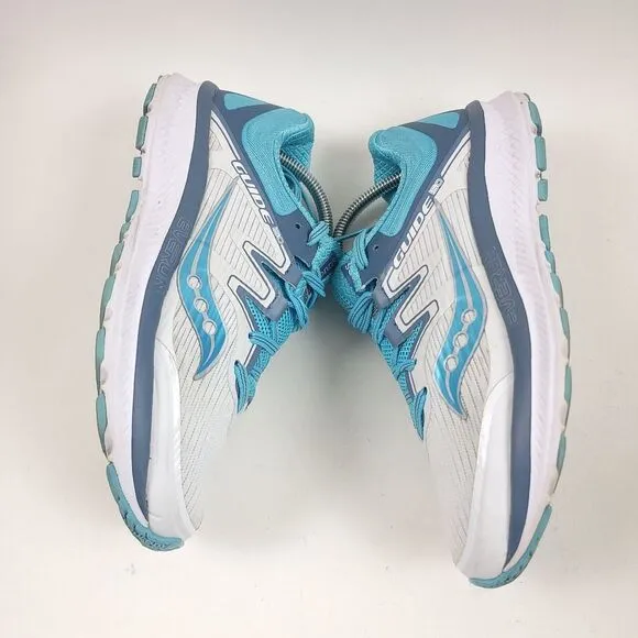 Saucony Women's Guide ISO W S10415-4 shoes sneakers White blue Size 7.5