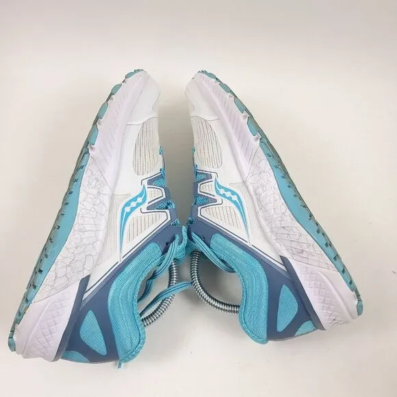 Saucony Women's Guide ISO W S10415-4 shoes sneakers White blue Size 7.5