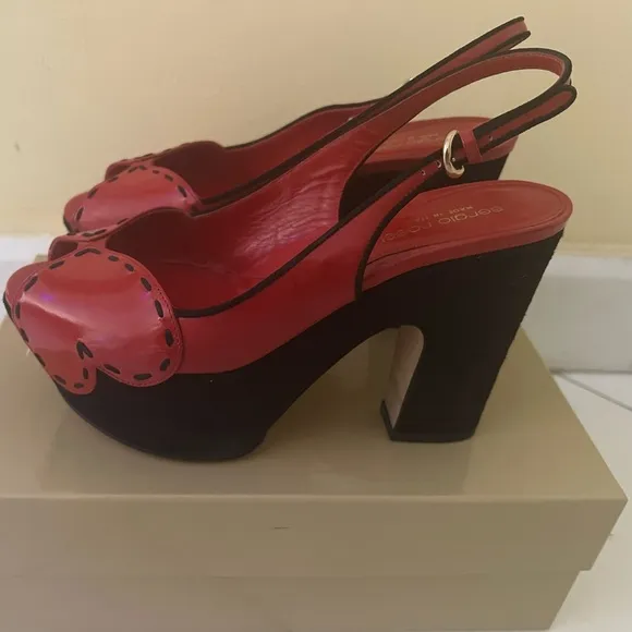 Sergio Rossi platform shoes