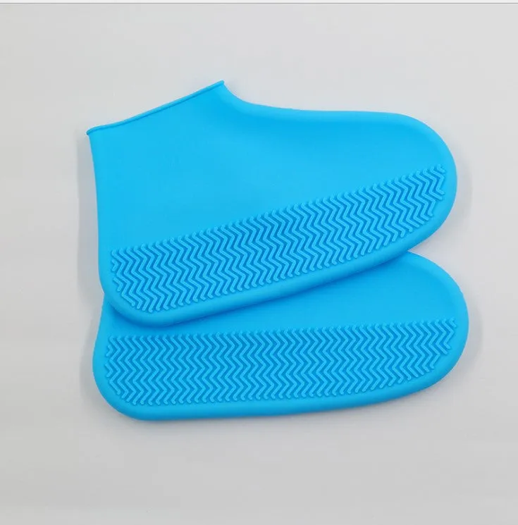 Silicone Rain Boots for Hiking, Slip-Resistant and Portable
