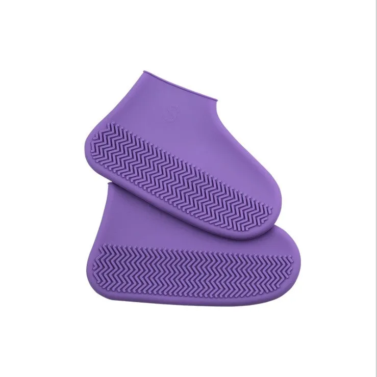 Silicone Rain Boots for Hiking, Slip-Resistant and Portable