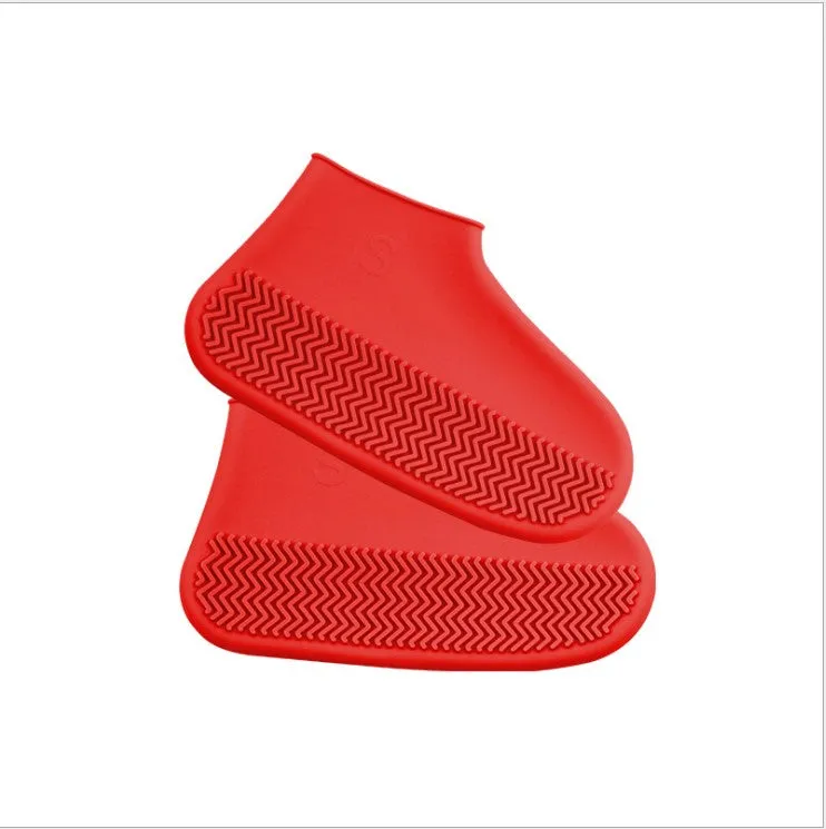 Silicone Rain Boots for Hiking, Slip-Resistant and Portable