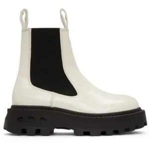 Simon Miller Scrambler Chelsea Boots Size 38 US 8 Womens Macadamia $540