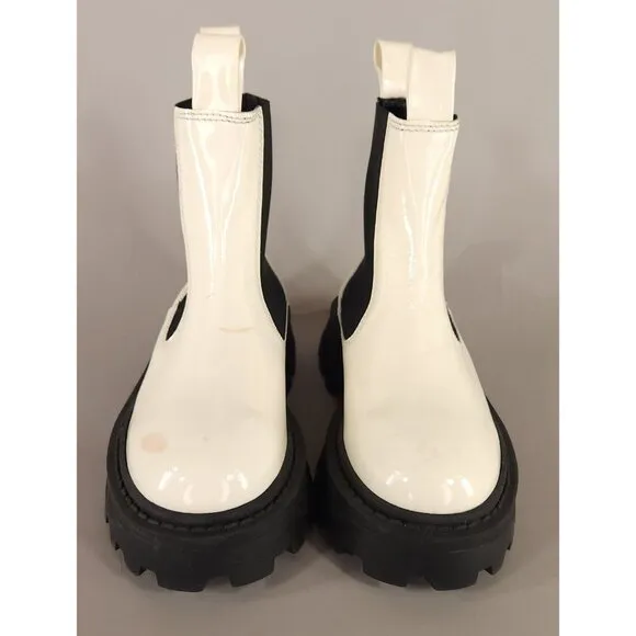 Simon Miller Scrambler Chelsea Boots Size 38 US 8 Womens Macadamia $540