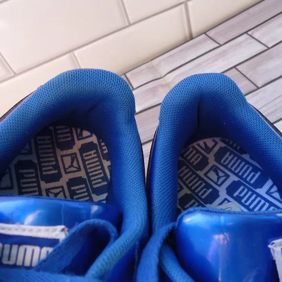 SIZE 7. PUMA Men's Roma Ano Royal lightweight athletic sneakers shoes.