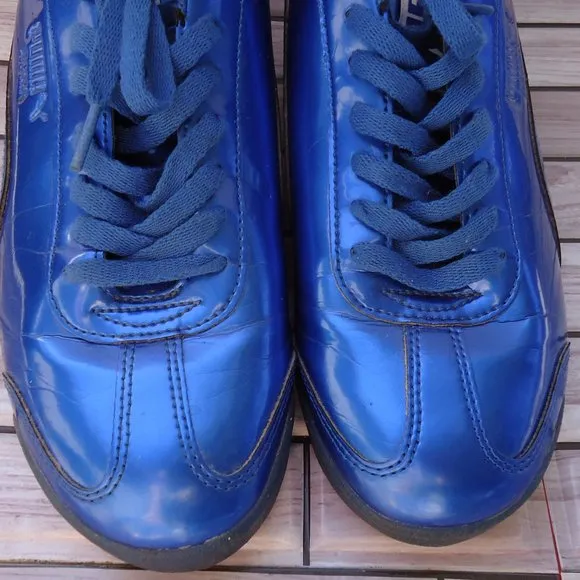 SIZE 7. PUMA Men's Roma Ano Royal lightweight athletic sneakers shoes.