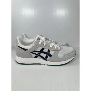 Size 8.5 Mens Asics Lyte Classic Gray White Suede Shoes Sneakers Athletic NEW