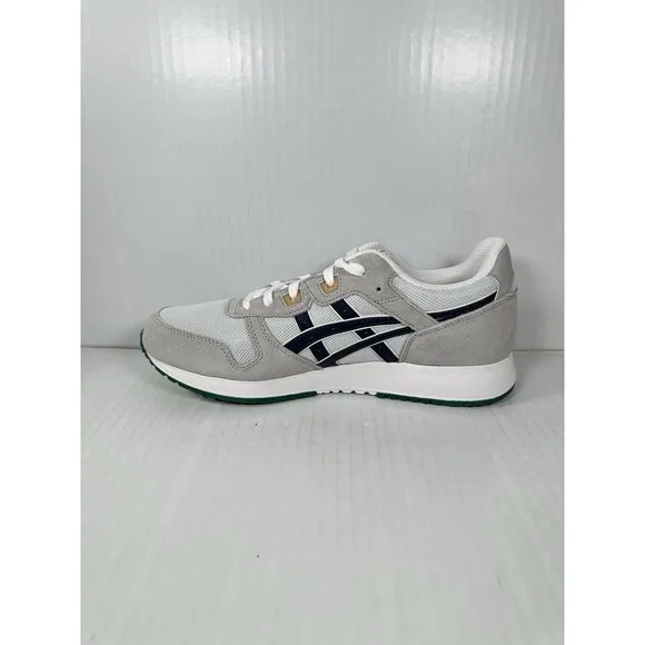 Size 8.5 Mens Asics Lyte Classic Gray White Suede Shoes Sneakers Athletic NEW