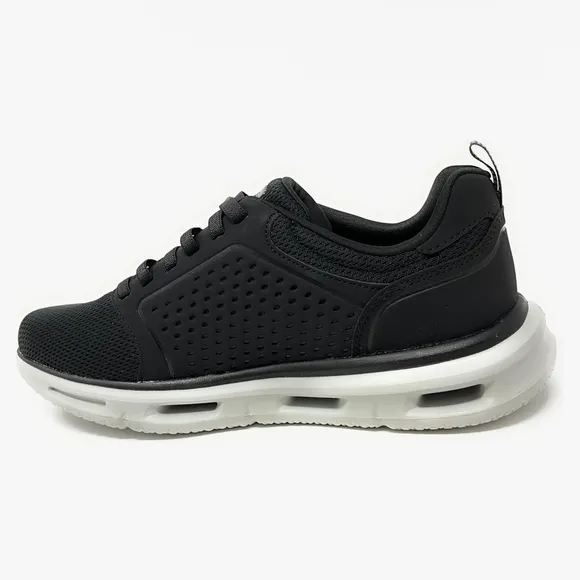 Skechers Glide-Lite Men's Classic Shoes Fit With Memory Foam (Black, Medium 9)