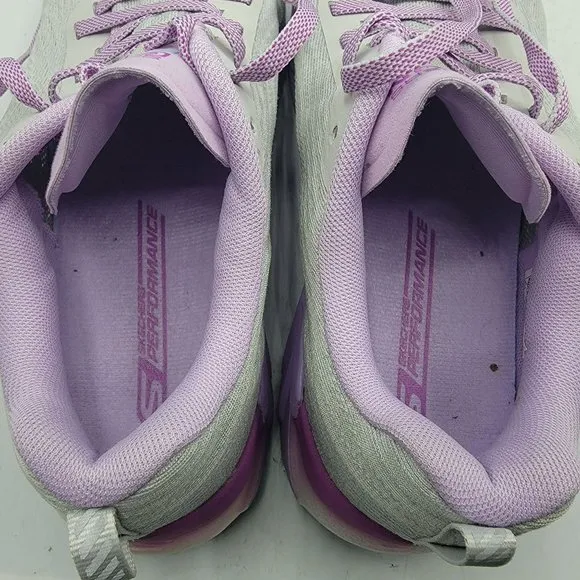 Skechers GoRun Forza 4 Women Size 8.5 Gray Running Walking Stability Shoes