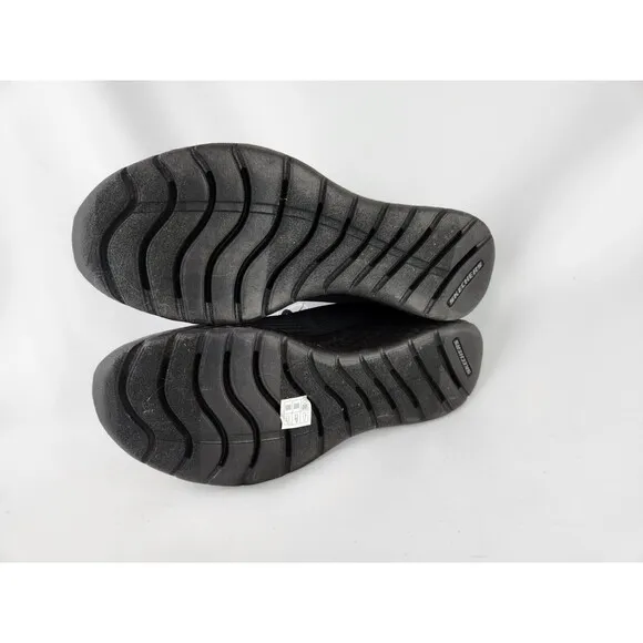Skechers Light Weight Air Cooled Memory Foam Sneakers Black Work Shoes NEW Sz 13