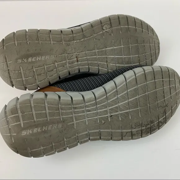 Skechers Overhaul Landhedge Oxford Sneakers Black Men's 9.5