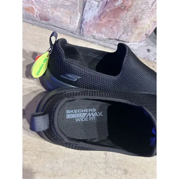 Skechers Performance Go Walk Max Black Shoes Men’s Size Extra Wide US12 NEW