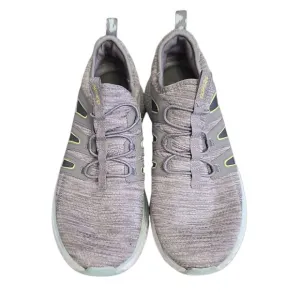 Skechers Solar Fuse Slip On Athletic Walking Shoes Lightweight Gray Women's 7.5