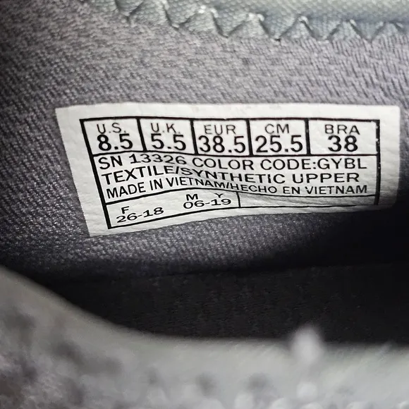 Skechers Solar Fuse Slip On Athletic Walking Shoes Lightweight Gray Women's 7.5