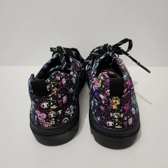 Sketchers Tokidoki Black Women's Shoes/Sneakers Size 8 155231 Black Purple Nwot