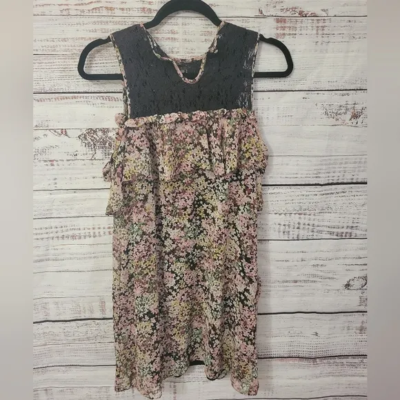 Slate &amp; Willow XS Lace Yoke Maternity Shift