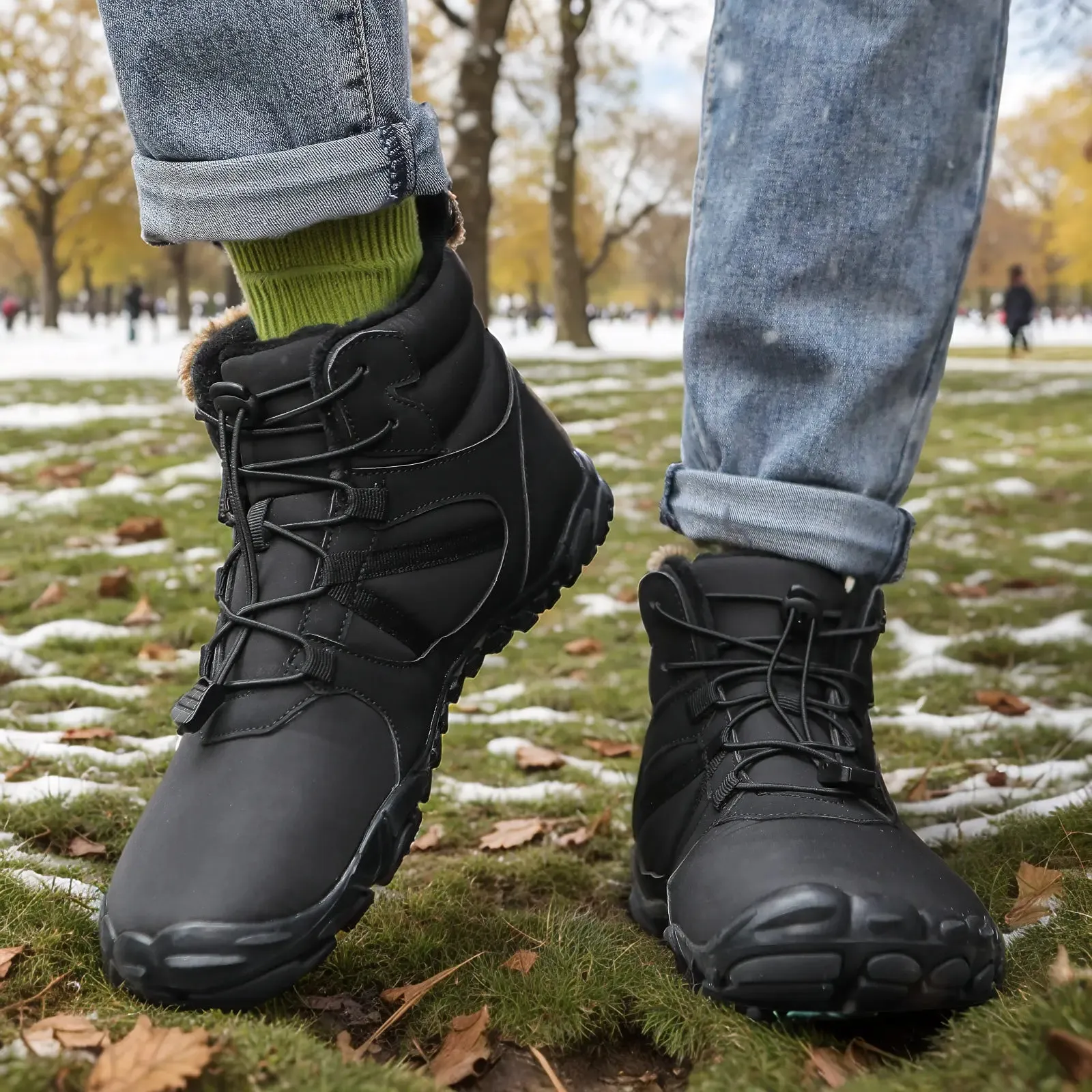 SnowShield - Water-Resistant Winter Barefoot Shoes (Unisex)