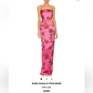 Sofia Dress in Pink Floral