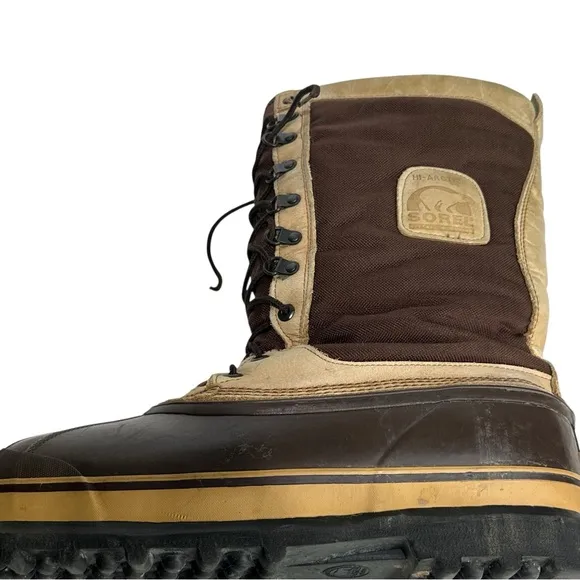 Sorel Kaufman HI-Arctic Men’s Size 11 Brown Winter Snow Boots