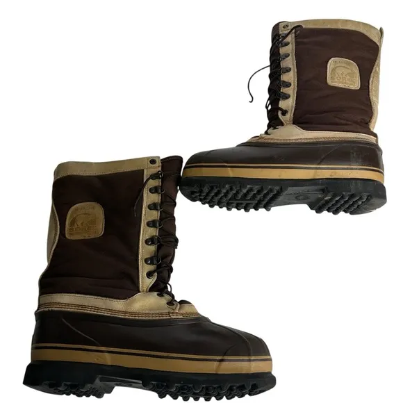 Sorel Kaufman HI-Arctic Men’s Size 11 Brown Winter Snow Boots
