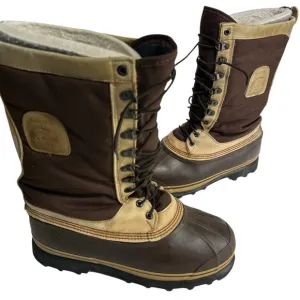 Sorel Kaufman HI-Arctic Men’s Size 11 Brown Winter Snow Boots
