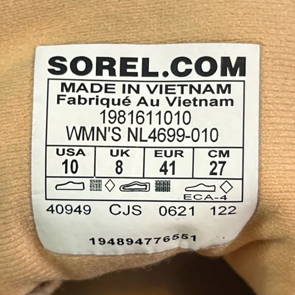 Sorel Kinetic RENEGD Float Athletic Shoes Lightweight Mesh Wom 10/41 NL4699