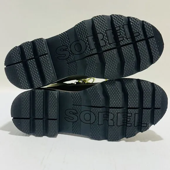 Sorel Lennox Hiker STKD Women's US 6.5 Hiking Boots Stone Green NWOB $200