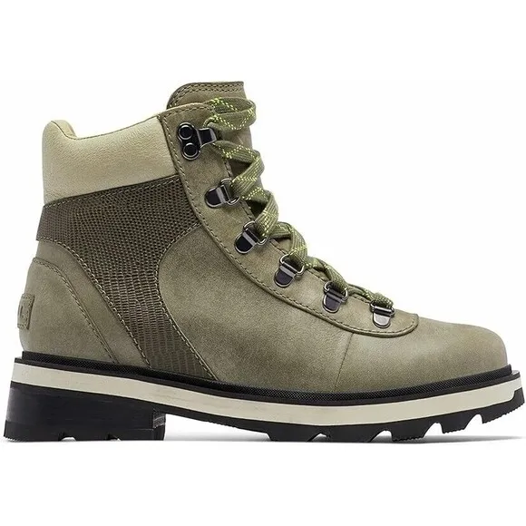 Sorel Lennox Hiker STKD Women's US 6.5 Hiking Boots Stone Green NWOB $200