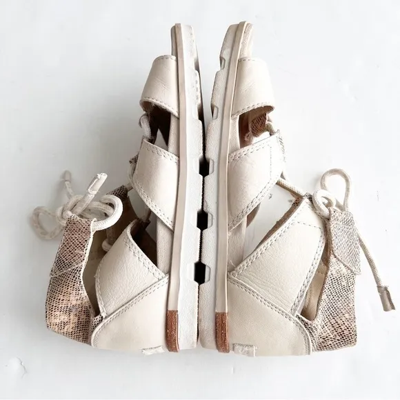 Sorel Torpeda Lace lI Leather And Suede Shoes Sandals