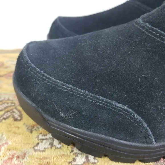 Sorel Waterfall black suede insulate winter boots