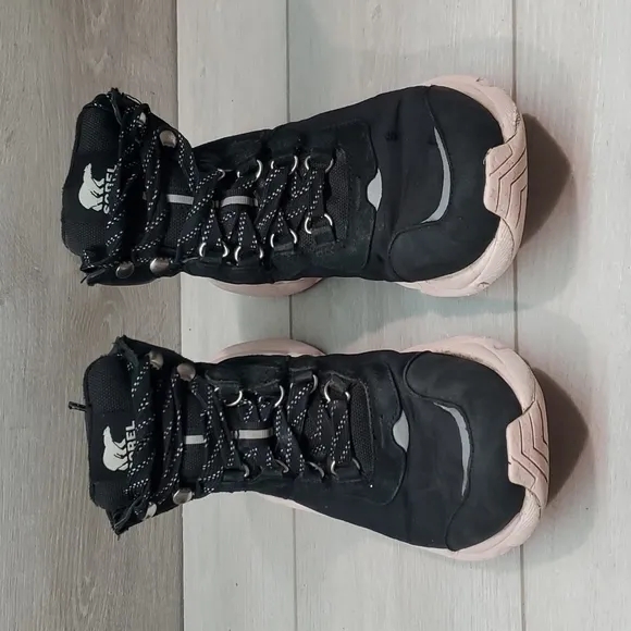 Sorel Women High Top Platform Sneakers shoes sz 8