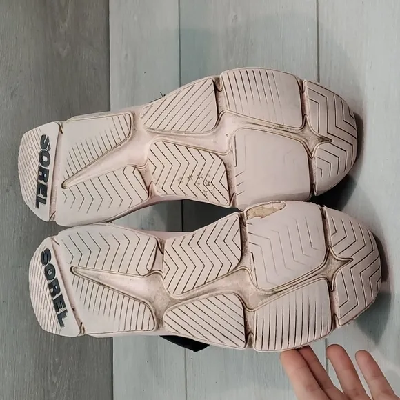 Sorel Women High Top Platform Sneakers shoes sz 8