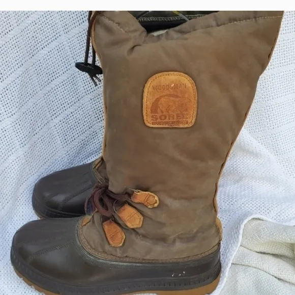 Sorel Wool Lined The Woodsman boots 8