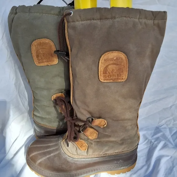 Sorel Wool Lined The Woodsman boots 8