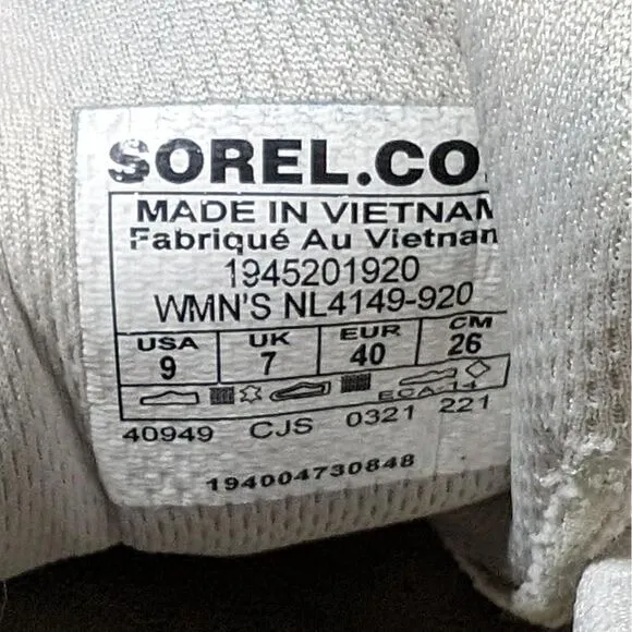 Sorel Kinetic Rnegd Strap Shoes Tan Athletic Shoes Size 9