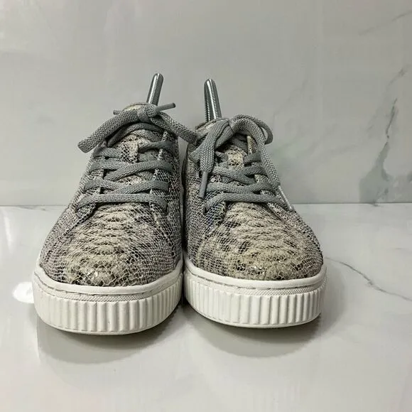 SOUL NATURALIZER Snakeskin Print Platform Sneakers