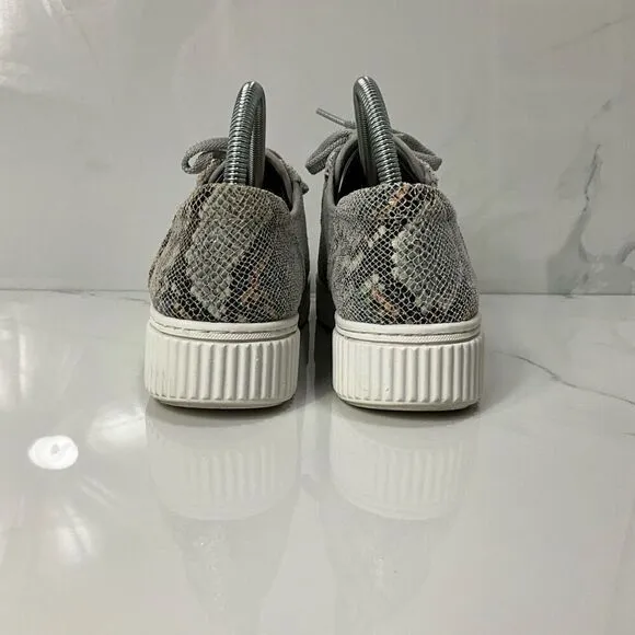 SOUL NATURALIZER Snakeskin Print Platform Sneakers