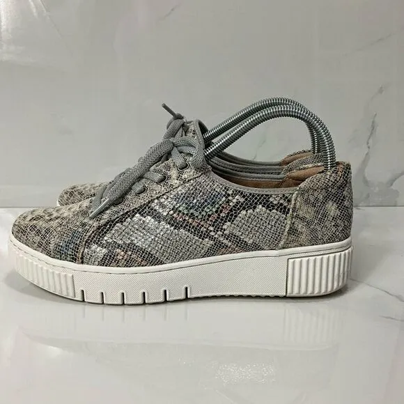 SOUL NATURALIZER Snakeskin Print Platform Sneakers