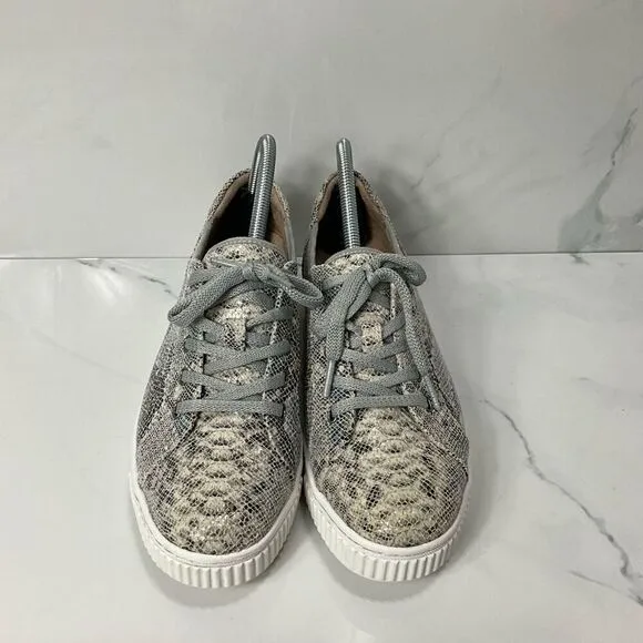SOUL NATURALIZER Snakeskin Print Platform Sneakers