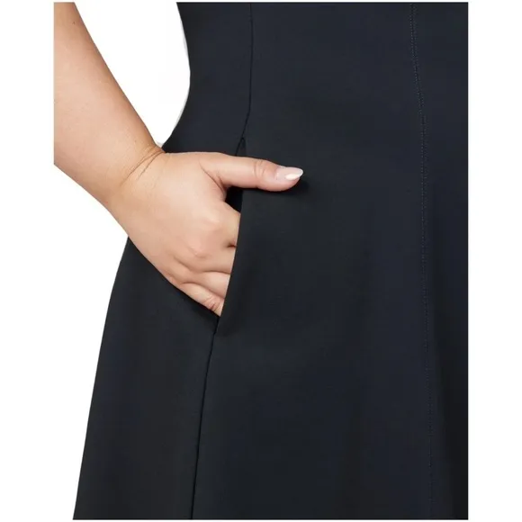 Spanx The Perfect Fit and Flare Dress Classic Black