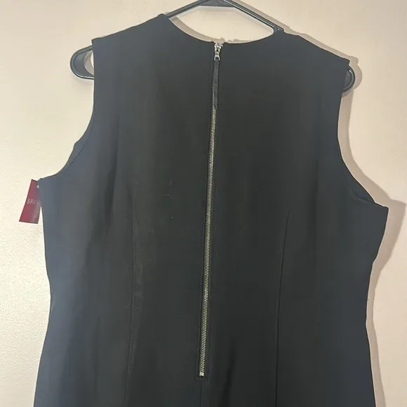 Spanx XL Dress Perfect Fitted Dress in Classic Black Sleeveless Sheath NWT
