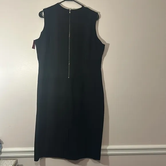 Spanx XL Dress Perfect Fitted Dress in Classic Black Sleeveless Sheath NWT