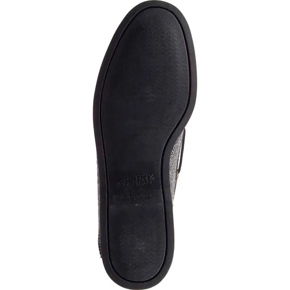 Sperry Men's A/O 2-Eye Tailored Boat Shoe Wool Grey