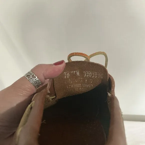 Sperry‎ Top-Sider Boat Shoe Luggage Tan Leather Men's Size 10M