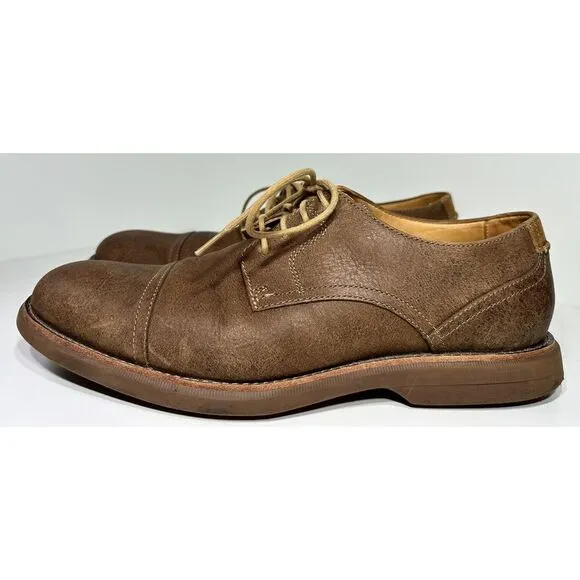 Sperry‎ Top Sider Gold Cup Mens Sz 12M Bellingham Cap Toe Brown Shoes STS10229