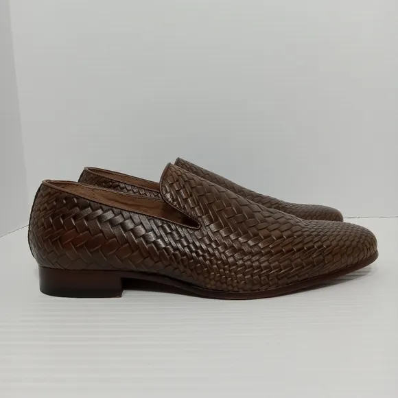 STACY ADAMS Wilton Plain Toe Slip-On Dress Shoes Men's Size 10.5M